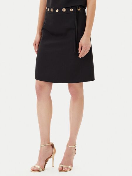 Artigli Spódnica midi ACGO000744 Czarny Regular Fit. Czarne spódnice damskie Artigli, bez wzorów, z syntetyku, midi. Za 159.99 zł.