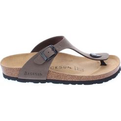 Japonki w kolorze brązowym. Klapki damskie marki Birkenstock. W wyprzedaży za 130.95 zł.