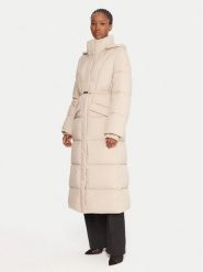 BOSS Płaszcz zimowy Pamaxi4 50546844 Beżowy Regular Fit. Brązowe płaszcze damskie Boss, na zimę, bez wzorów, z syntetyku, bez kaptura. Za 1,899.00 zł.