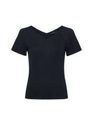 Opus Koszulka - Savella Kobiety niebieski, 40. Niebieskie t-shirty damskie Opus, bez wzorów, bez kołnierzyka. Za 119.95 zł.