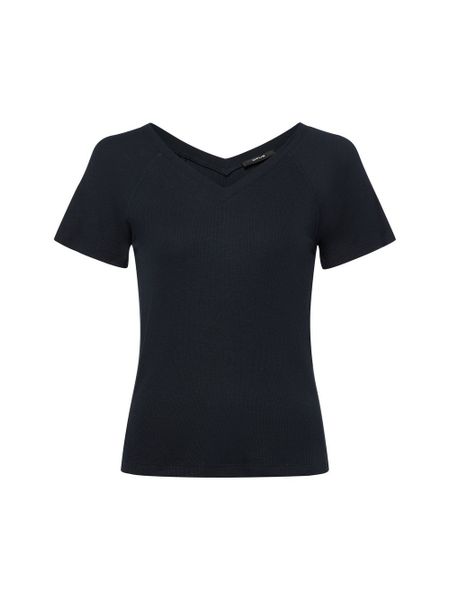 Opus Koszulka - Savella Kobiety niebieski, 40. Niebieskie t-shirty damskie Opus, bez wzorów, bez kołnierzyka. Za 119.95 zł.