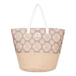 Torba typu tote dla Kobiety WAIKIKI LIFE Brązowy. Brązowe torby na ramię damskie Roxy, bez wzorów, z bawełny, bez dodatków. Za 159.99 zł.