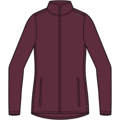 Bluza damska VIKING Tesero Lady Polartec. Czerwone bluzy damskie Viking, bez wzorów, z polaru, bez kaptura. Za 239.90 zł.