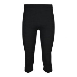 Legginsy Falke Wool-Tech Light. Czarne legginsy sportowe męskie Falke, l, bez wzorów, z elastanu. Za 403.00 zł.