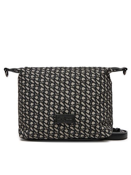 Pepe Jeans Torebka Ingrid PL031573 Czarny. Czarne listonoszki damskie Pepe Jeans, bez wzorów, z jeansu, bez dodatków. Za 189.99 zł.