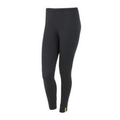 SENSOR Termoaktywne getry damskie MERINO ACTIVE-L-Czarny. Czarne bielizna termoaktywna damska Sensor, l, bez wzorów, z materiału, bez ramiączek. Za 220.40 zł.