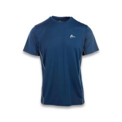 T-Shirt Ande Campelli Dorośli. Niebieskie t-shirty męskie ANDE, s, bez wzorów, z elastanu, klasyczne, bez kołnierzyka. Za 155.99 zł.