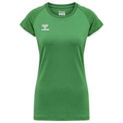 Koszulka damska Hummel hmlhmlCORE volley stretch. Białe koszulki sportowe damskie Hummel, xl, bez wzorów, bez kołnierzyka, bez ramiączek, na fitness i siłownię. Za 152.00 zł.