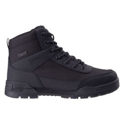 Buty taktyczne męskie Magnum Armory Mid WP - czarne, Rozmiar buta 44. Czarne trekkingi męskie MAGNUM, przed kolano, do biegania. Za 244.99 zł.