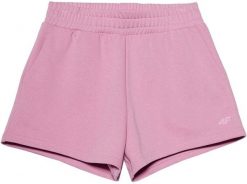 4f SPODENKI DAMSKIE DRESOWE KRÓTKIE SPORTOWE 4FWSS24TSHOF286. Szorty sportowe damskie 4f, bez wzorów, z dresówki, sportowe. Za 54.90 zł.