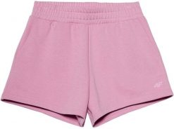 4f SPODENKI DAMSKIE DRESOWE KRÓTKIE SPORTOWE 4FWSS24TSHOF286. Szorty sportowe damskie 4f, bez wzorów, z dresówki, sportowe. Za 54.90 zł.