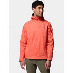 Płaszcz Przeciwdeszczowy Męski Columbia Watertight II. Brązowe płaszcze męskie Columbia, m, bez wzorów, sportowe, bez kaptura. Za 429.00 zł.