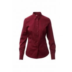 Koszula damska Payper Wear Florentia. Czerwone koszule damskie PAYPER WEAR, bez wzorów, z bawełny, eleganckie, bez kołnierzyka, bez ramiączek. Za 248.50 zł.