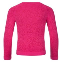 Koszulka dziewczęca z długim rękawem Kilpi Carol. Czerwone t-shirty i topy dla dziewczynek Kilpi, bez wzorów, z dzianiny, bez ramiączek. Za 91.56 zł.
