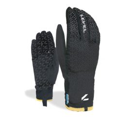 Rękawiczki trekkingowe męskie Level Back XC. Czarne rękawiczki męskie Level, na zimę, bez wzorów, sportowe. Za 169.99 zł.