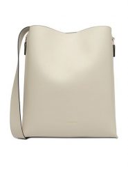 GINO ROSSI Torebka EO-WEN-3 Écru. Białe torebki do ręki damskie Gino Rossi, bez wzorów, z materiału, bez dodatków. Za 268.99 zł.