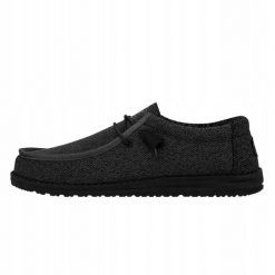 HeyDude Męskie Mokasyny Wally Sox. Czarne mokasyny męskie Hey dude, z materiału. Za 199.00 zł.