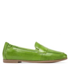 Mokasyny Tamaris. Zielone mokasyny damskie Tamaris. Za 249.99 zł.