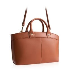 Klasyczna torebka damska MILEY BETLEWSKI® koniakowy. Torebki do ręki damskie bez wzorów, klasyczne, bez dodatków. Za 86.10 zł.