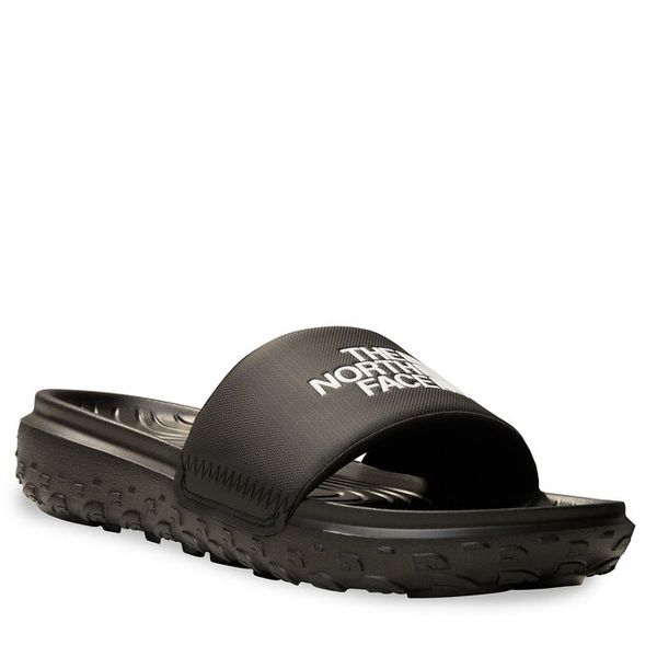 Klapki The North Face. Czarne klapki damskie The North Face, bez wzorów, bez obcasa. Za 129.99 zł.