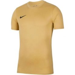 Męska Koszulka Z Krótkim Rękawem Dry Park VII. Czarne koszulki sportowe męskie Nike, m, bez wzorów, bez kołnierzyka, bez ramiączek, trekkingowe. Za 111.99 zł.