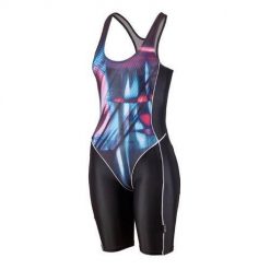 Kostium beco Maxpower Suit z długimi nogawkami. Czarne kostiumy jednoczęściowe damskie 47 Brand, bez wzorów, z materiału, sportowe, moda ciążowa, na fitness i siłownię. Za 328.99 zł.