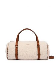 Guess Torebka Taylor Mini HWWS23 25760 Kremowy. Białe torebki do ręki damskie Guess, z aplikacjami, z materiału, bez dodatków. Za 364.99 zł.