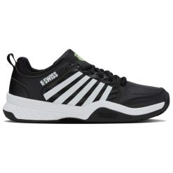 Shoes Kswiss Court Express 2 04428064. Czarne buty sportowe męskie K-SWISS, bez zapięcia, tenisowe. Za 219.00 zł.