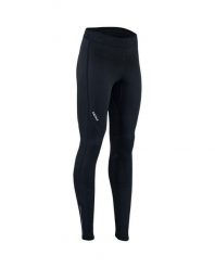 Spodnie rowerowe damskie z membraną Silvini Movenza. Czarne spodnie sportowe damskie Silvini, m, bez wzorów, z materiału. Za 362.50 zł.
