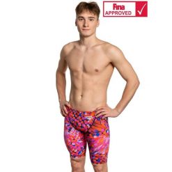 Mad Wave Revolution Jammer X5 - Różowy - Rozmiar Xs / Uk24. Czerwone kąpielówki męskie MAD WAVE, m, bez wzorów, do pływania. Za 2,309.29 zł.