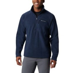 Bluza męska Columbia Fast Trek III. Niebieskie bluzy sportowe męskie Columbia, m, bez wzorów, bez kaptura, trekkingowe. Za 193.08 zł.