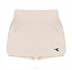 Spódniczka tenisowa Diadora L. Skirt Core. Białe spódnice damskie Diadora, l, bez wzorów, z materiału, sportowe, dopasowane. Za 139.99 zł.