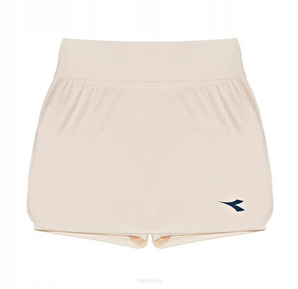 Spódniczka tenisowa Diadora L. Skirt Core - whisper white M. Białe spódnice damskie Diadora, l, bez wzorów, z materiału, sportowe, dopasowane. Za 139.99 zł.