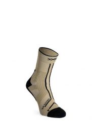 Skarpety biegowe X-Socks Trailrun Terraskin Expert Crew. Brązowe skarpety męskie X-Socks, bez wzorów, z materiału. Za 170.49 zł.