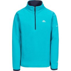 Bluza polarowa "Sybil" w kolorze niebieskim. Niebieskie bluzy dla dziewczynek Trespass Kids, bez wzorów, z materiału, bez ramiączek, bez kaptura. W wyprzedaży za 42.95 zł.