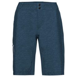 Szorty damskie VAUDE Ligure. Czarne szorty damskie Vaude, bez wzorów. Za 446.05 zł.