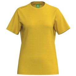 T-shirt Erima TS w kolorze żółtym. Żółte t-shirty damskie 55PROTEC, m, bez wzorów, z bawełny, klasyczne, bez kołnierzyka. Za 123.00 zł.