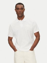The North Face Polo Essential NF0A8C1P Biały Regular Fit. Białe koszulki polo męskie The North Face, l, bez wzorów, z bawełny, bez ramiączek. Za 199.99 zł.