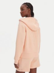 Guess Bluza V3RQ11 K7UW2 Pomarańczowy Regular Fit. Brązowe bluzy damskie Guess, s, z aplikacjami, z wiskozy, bez kaptura. Za 469.99 zł.
