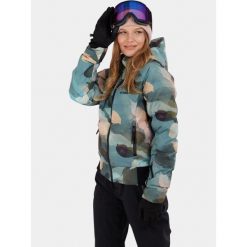 Kurtka Narciarska Damska Fundango Zina. Czarne kurtki snowboardowe damskie Fundango, bez wzorów, bez kaptura, narciarskie. W wyprzedaży za 499.00 zł.