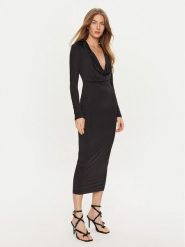 Bardot Sukienka koktajlowa Lorel 59613DB Czarny Slim Fit. Czarne sukienki damskie Bardot, xs, bez wzorów, z syntetyku, wizytowe, bez kołnierzyka, bez ramiączek. Za 249.99 zł.