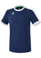 Wielobarwna koszulka sportowa Erima Retro Star. Białe koszulki sportowe męskie Erima, s, bez wzorów, z materiału, bez kołnierzyka, bez ramiączek, do piłki nożnej. Za 103.49 zł.
