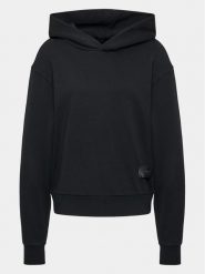 Replay Bluza W3711H.000.23614P Czarny Relaxed Fit. Czarne bluzy damskie Replay, s, bez wzorów, z bawełny, bez kaptura. Za 309.99 zł.