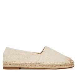 Espadryle DeeZee. Brązowe espadryle damskie DeeZee, bez wzorów, bez obcasa, bez zapięcia. Za 79.99 zł.
