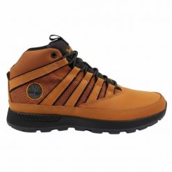 Męskie Skórzane Buty Sportowe Euro Trekker. Brązowe trekkingi męskie Timberland, trekkingowe. Za 730.99 zł.