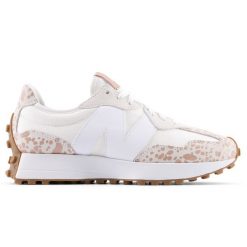 Buty damskie New Balance W32747W – białe. Białe obuwie sportowe damskie New Balance, bez wzorów, z dresówki. Za 529.99 zł.