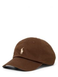 Polo Ralph Lauren czapka z daszkiem Kobiety Bawełna brązowy, ONE SIZE. Brązowe czapki i kapelusze damskie Polo Ralph Lauren, bez wzorów, z bawełny. Za 329.95 zł.