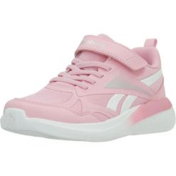 Buty REEBOK RUSH RUNNER 6.0 ELASTIC LACE TOP STRAP Rose. Czerwone obuwie sportowe damskie Reebok, bez wzorów, z syntetyku, na fitness i siłownię. Za 155.99 zł.
