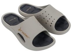 Buty klapki sportowe męskie Rider Bay XIV Ad. Szare klapki męskie Rider, z materiału, sportowe. Za 129.00 zł.