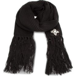 Szal TWINSET - Sciarpa AA8P5G Nero 00006. Czarne szaliki i chusty damskie Twinset, z materiału. Za 389.00 zł.